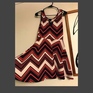 Orange Rue 21 dress.